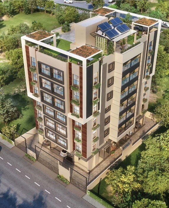 Siddhashila Madhusagar Apartment Exteriors