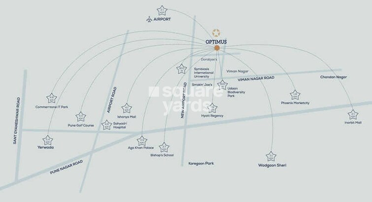 Resale 3 Bedroom 1010 Sq.Ft. Apartment in Siddhesh Optimus, Viman Nagar ...
