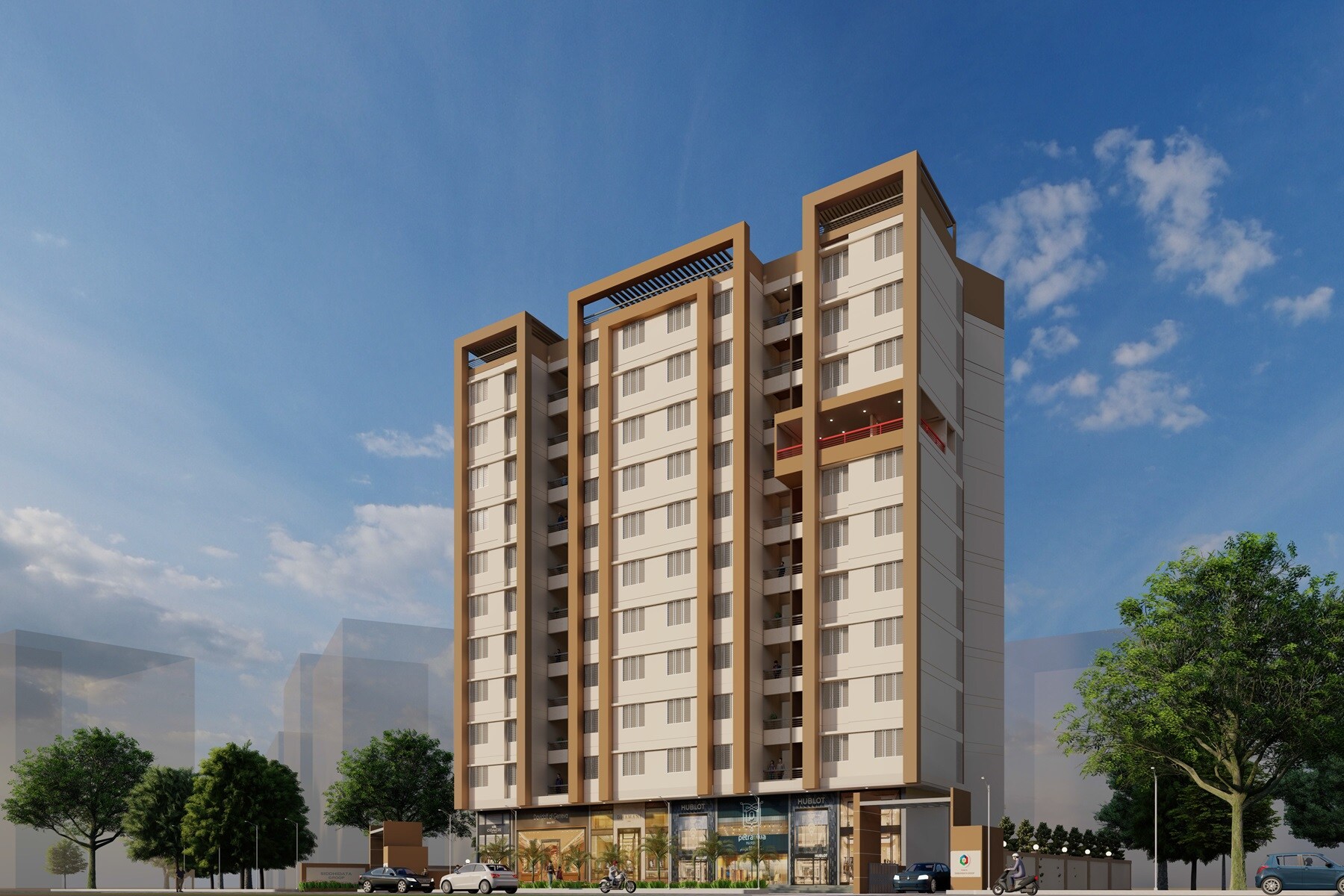 Siddhhidata 96 Arrcade Apartment Exteriors