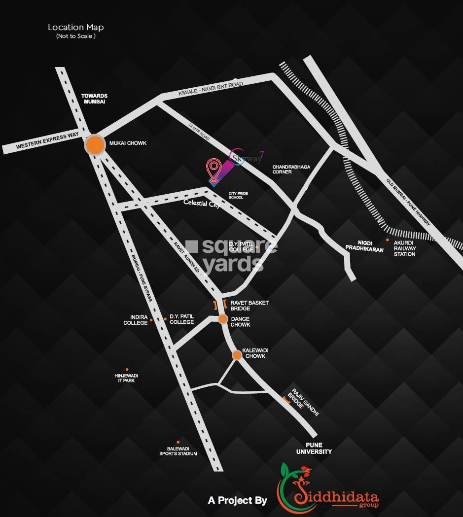 Siddhidata Seventy 7 Skyway Location Image