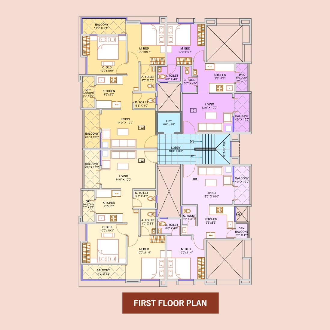 Siddhidata Siddhivinayak Apartment Floor Plans