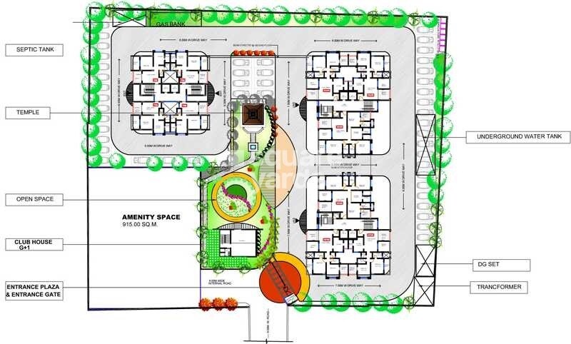 Siddhivinayak Moraya Residency Master Plan 1