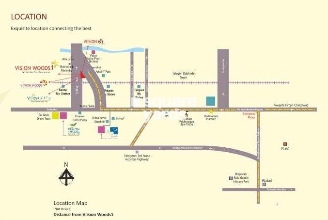 SiddhiVinayak Vision City Location Image