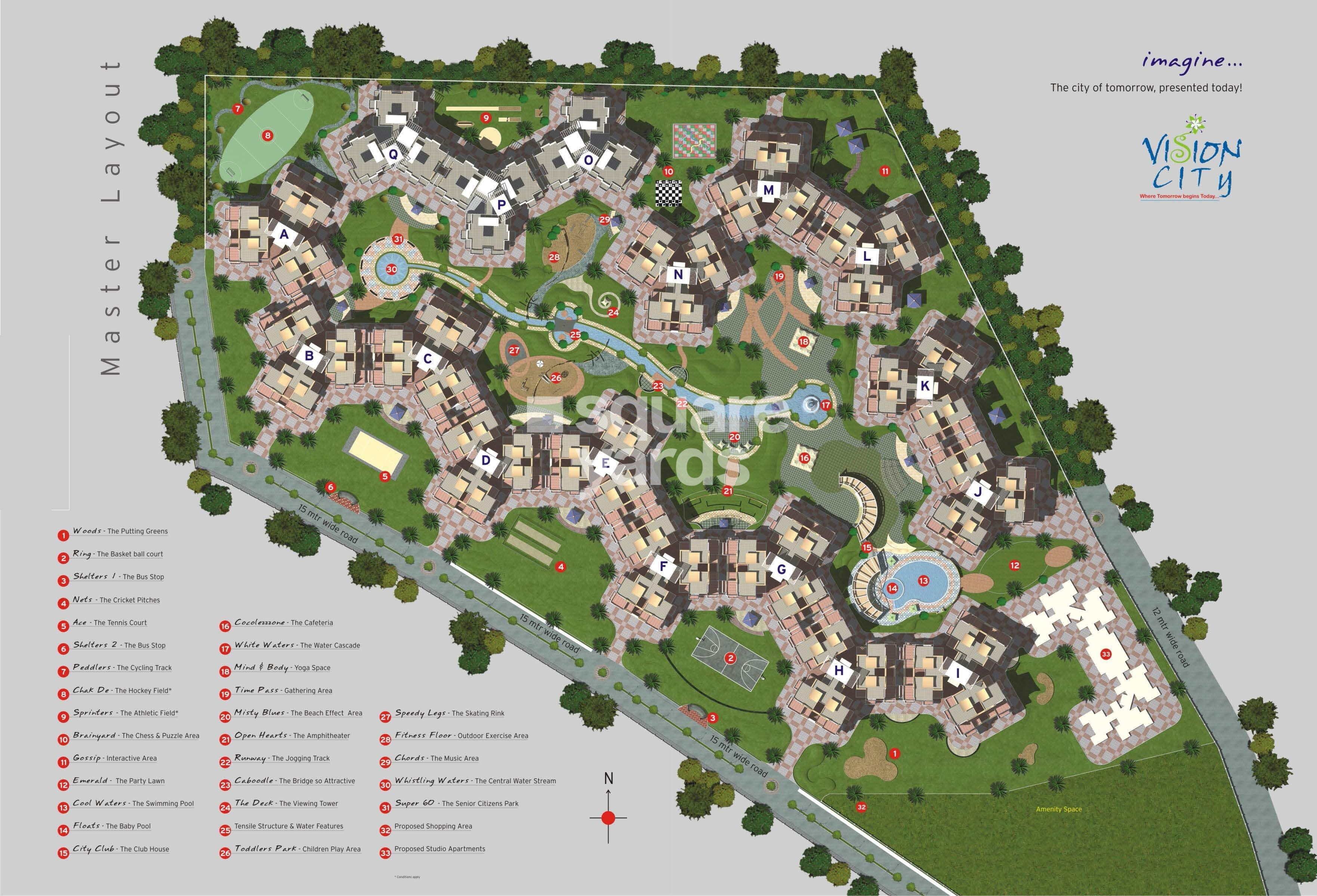 SiddhiVinayak Vision City Master Plan Image