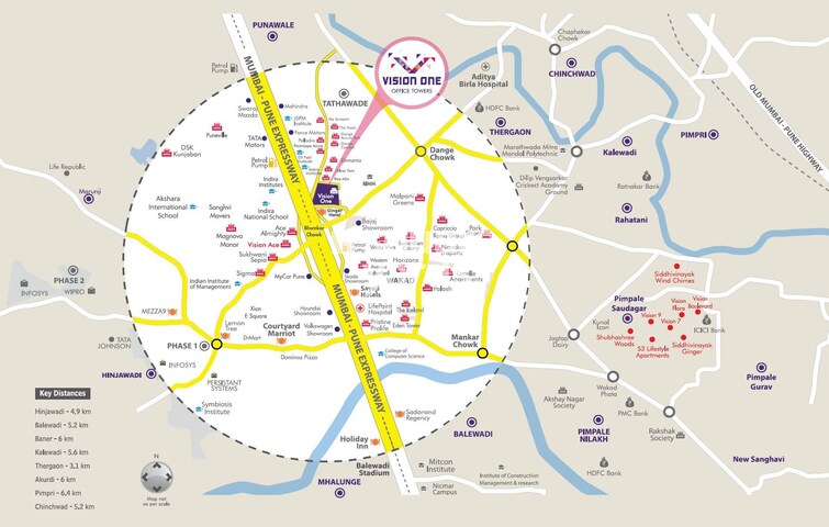 Siddhivinayak Vision One Location Image