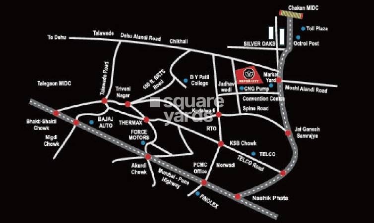 Silver City Chikhali Location Image