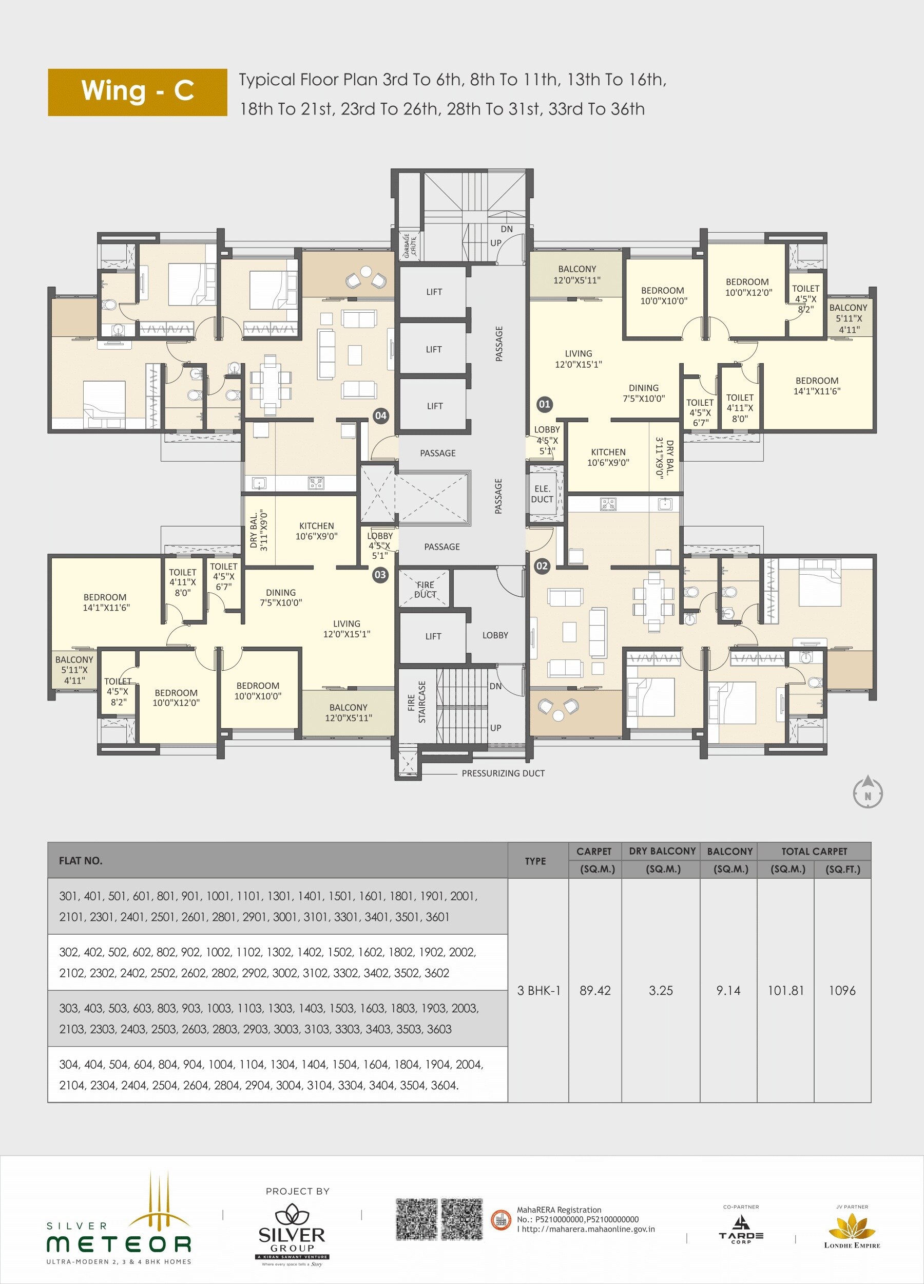 Silver Meteor Floor Plans 1