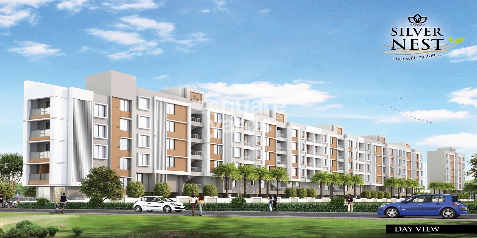 Silver Nest residential project in Chikhali