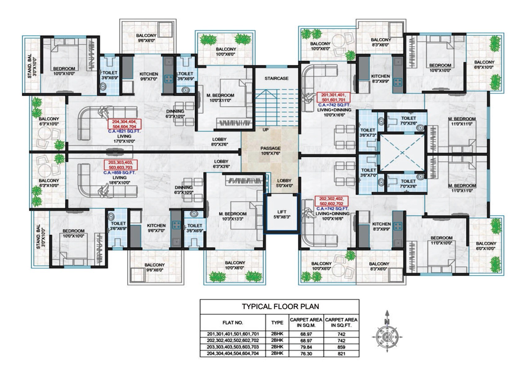 Silver Paradise Pimple Gurav Floor Plans