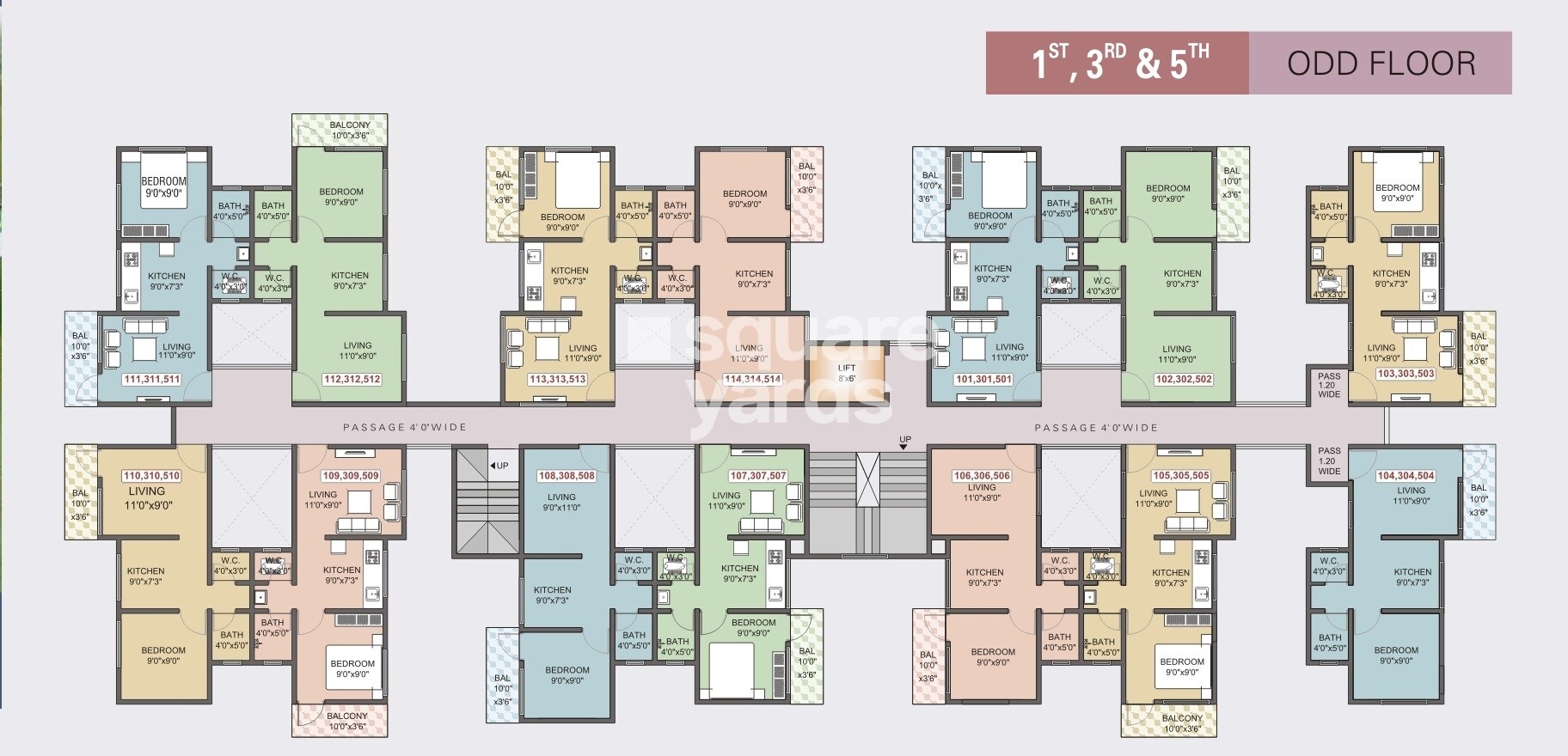 Silver Silka Residency Floor Plans