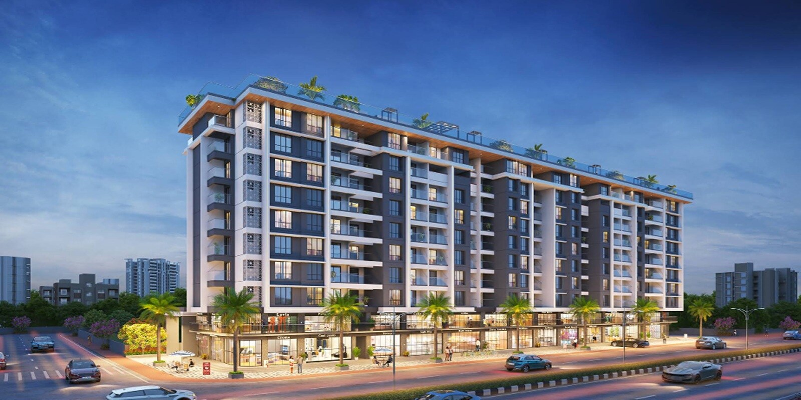 Silverise Grandsky residential project in Moshi Pradhikaran
