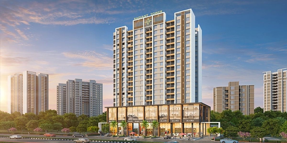 Silverise Radiant Tower residential project in Dudulgaon