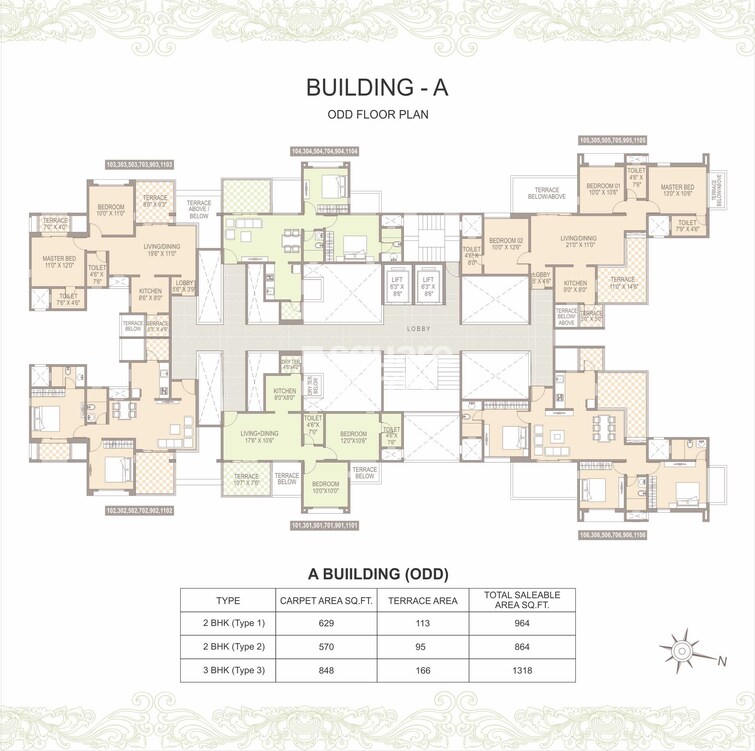 Silveroak Shriyans Apartment Floor Plans 2