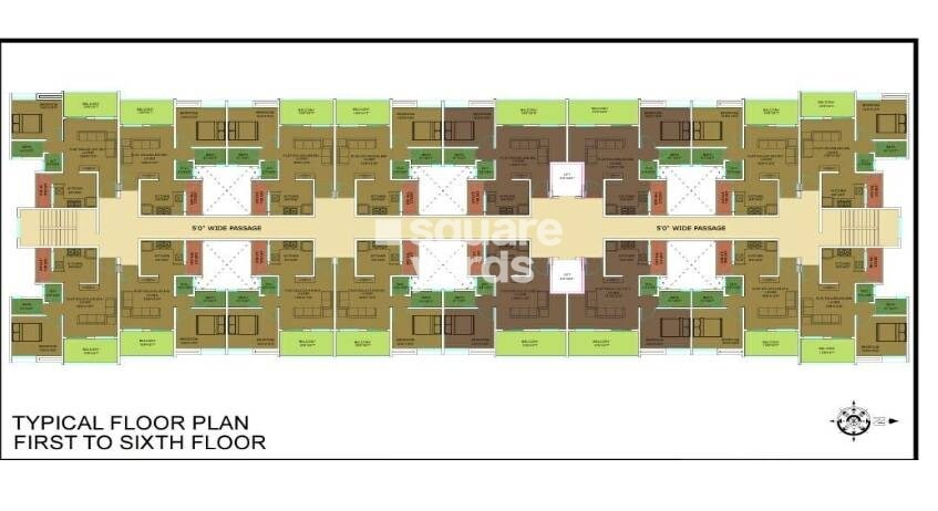 SK Shreeyog Floor Plans