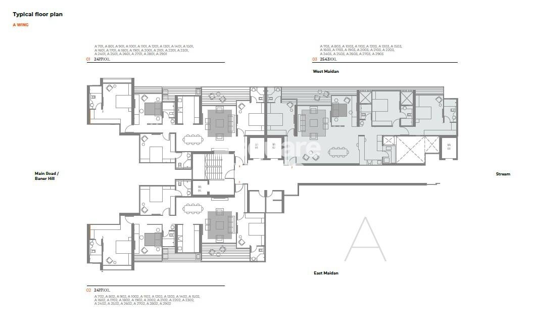 Skyi 5 Maidan Floor Plans 1