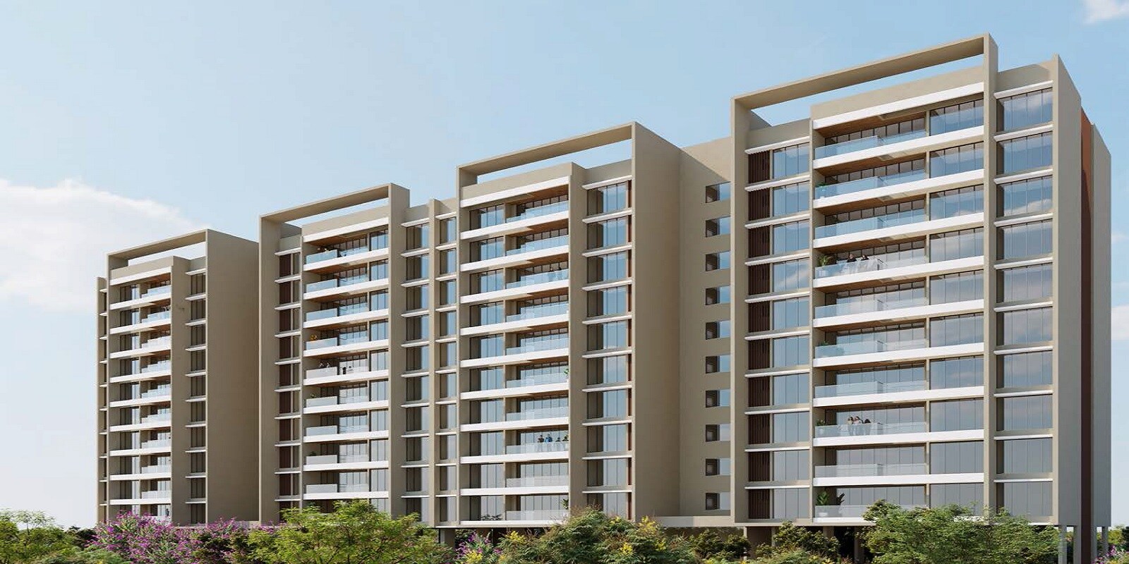 Skyi Iris Racecourse residential project in Wanowrie