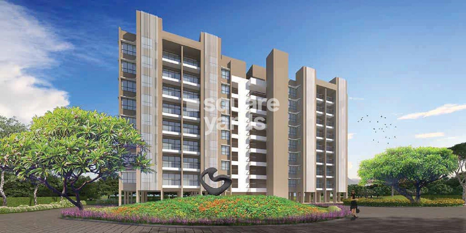 Skyi Star Towers residential project in Bhukum