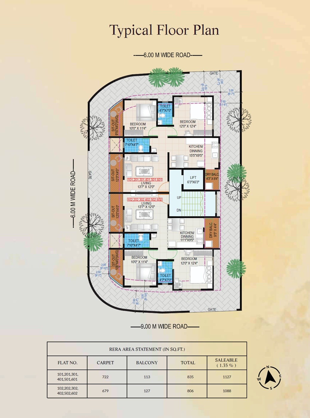 Skyline Yashwant Floor Plans