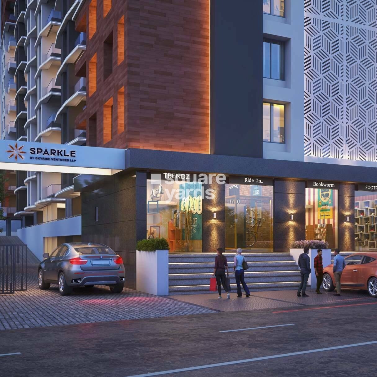 Skyrise Sparkle Entrance View