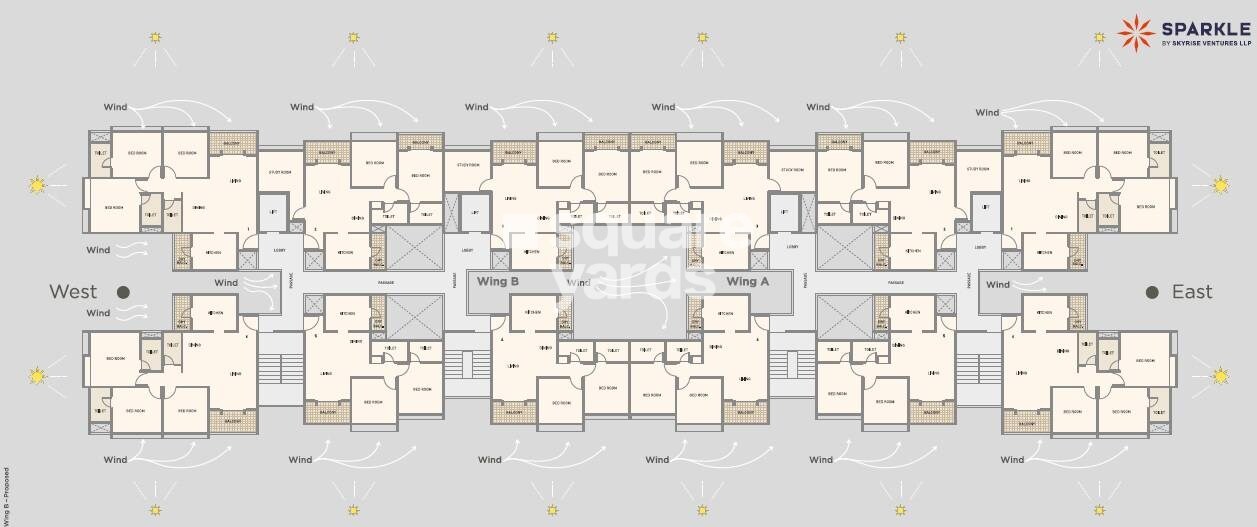 Skyrise Sparkle Floor Plans