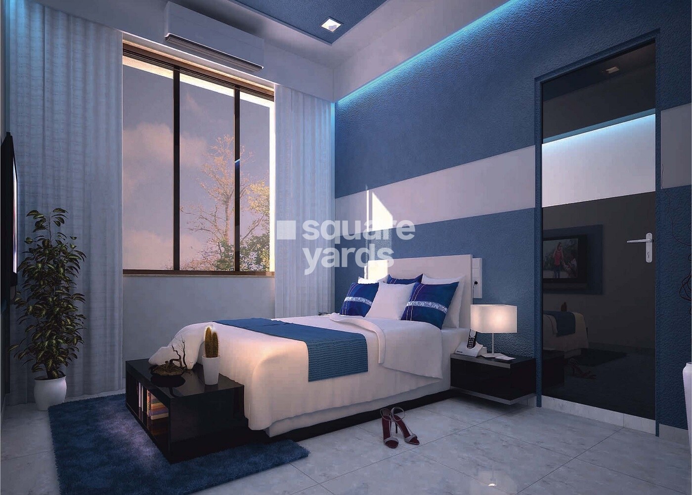 Skyscraper Apartment Interiors 2