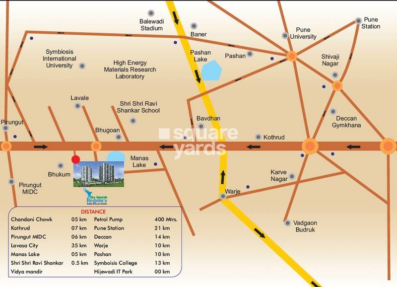 Skysparsh Regency Location Image