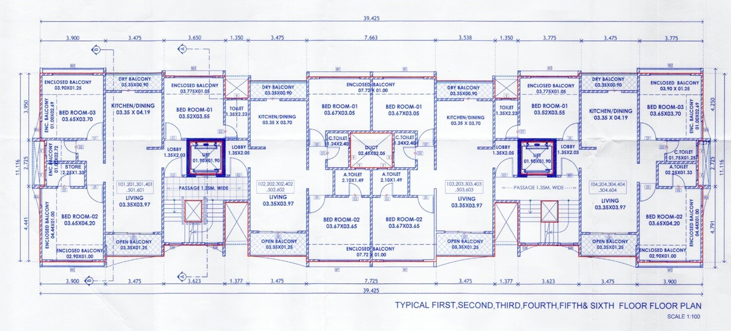 Skyway Parvati Floor Plans
