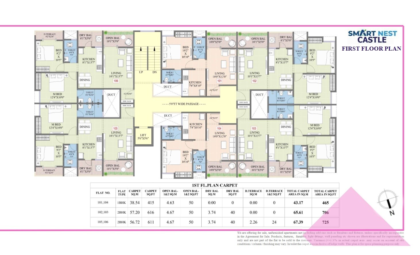 Smart Nest Castle Floor Plans