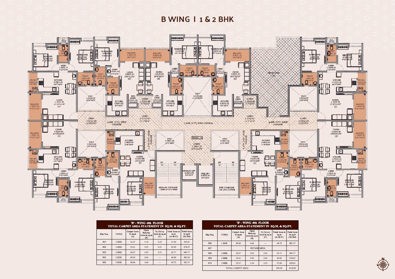 Sneha Kohinoor Floor Plans