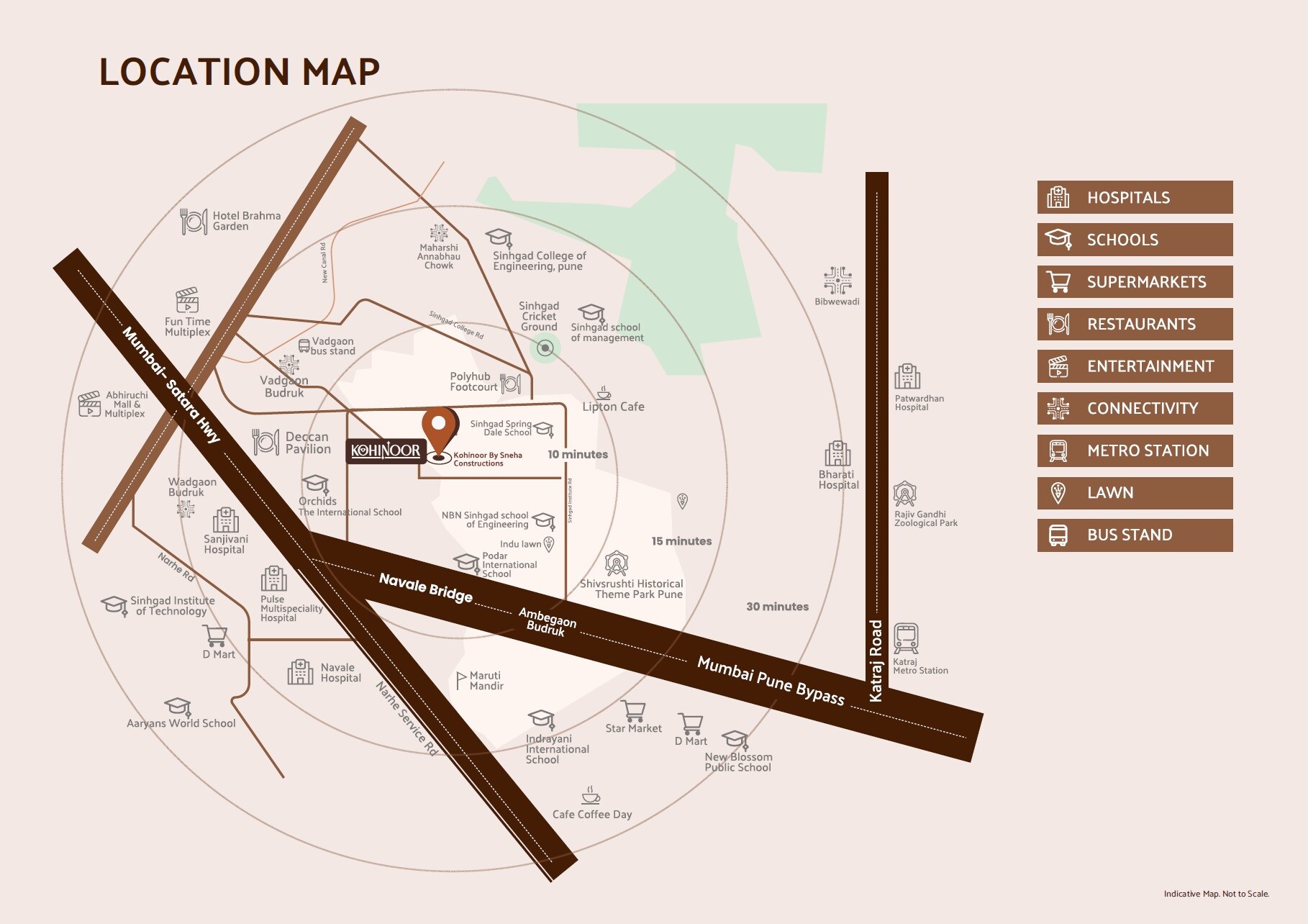 Sneha Kohinoor Location Image