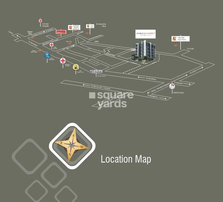 Sobha Garnet Location Image