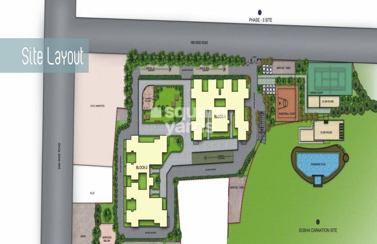Sobha Ivory Pune Master Plan 1
