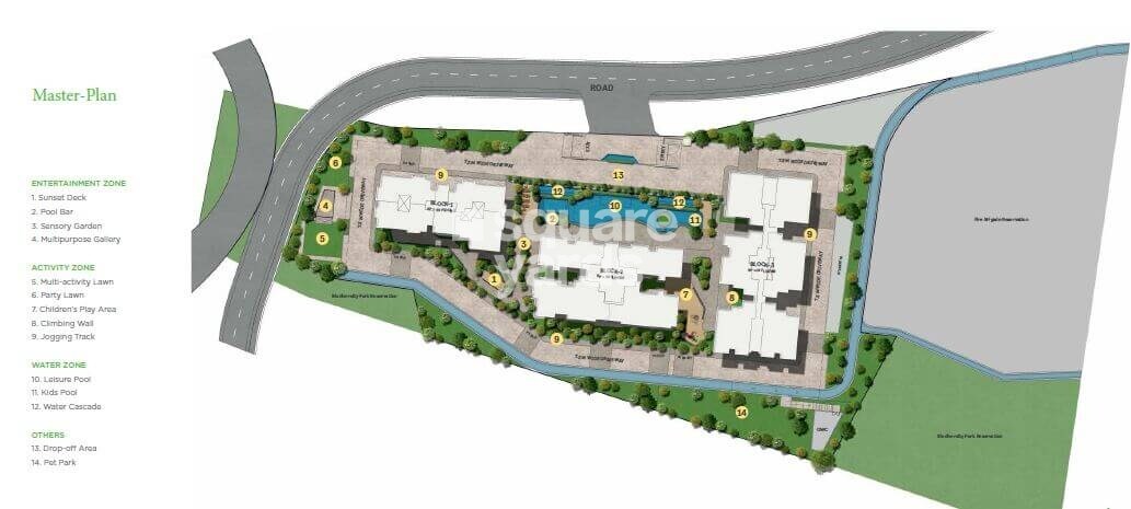 Sobha Nesara Master Plan Image