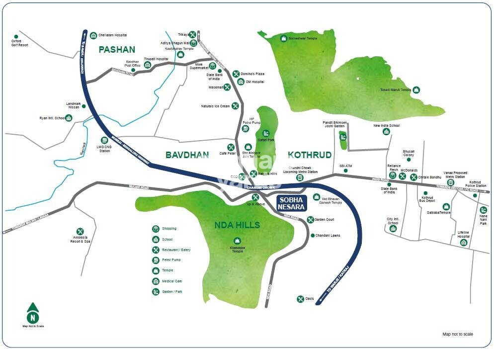 Sobha Nesara Block 3 Location Image