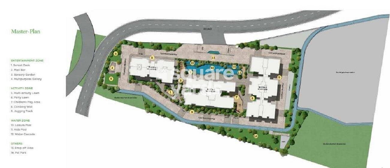 Sobha Nesara Block 3 Master Plan Image