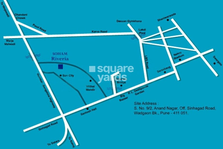 Soham Riveria Location Image