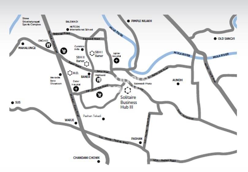 Solitaire Business Hub Location Image