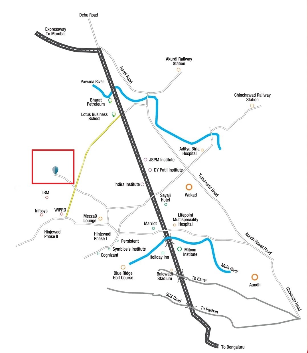 Somani Dream Home Location Image