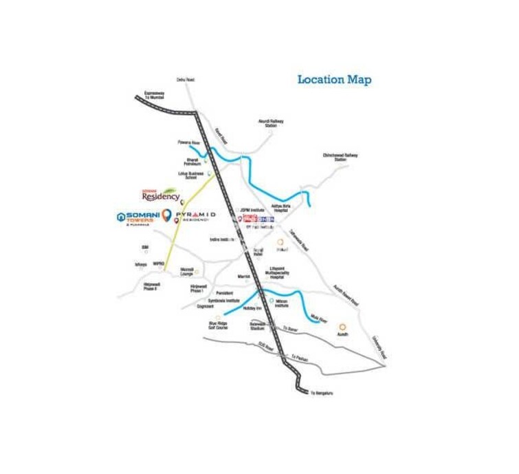 Somani Towers Location Image