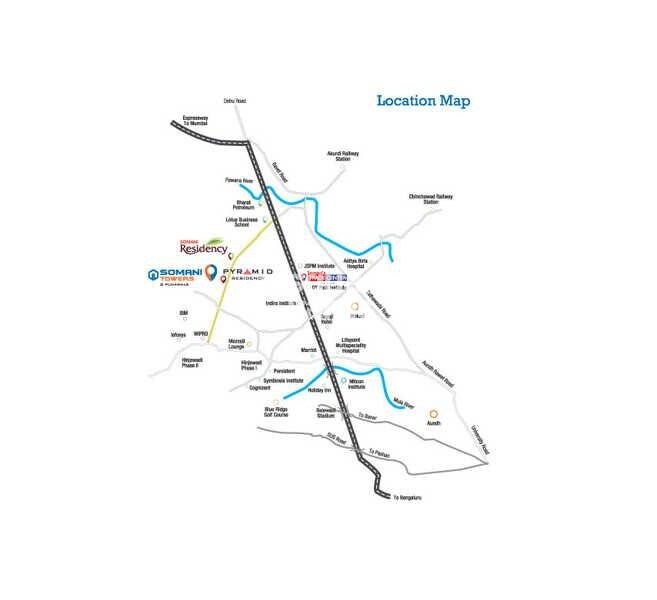 Somani Towers Location Image