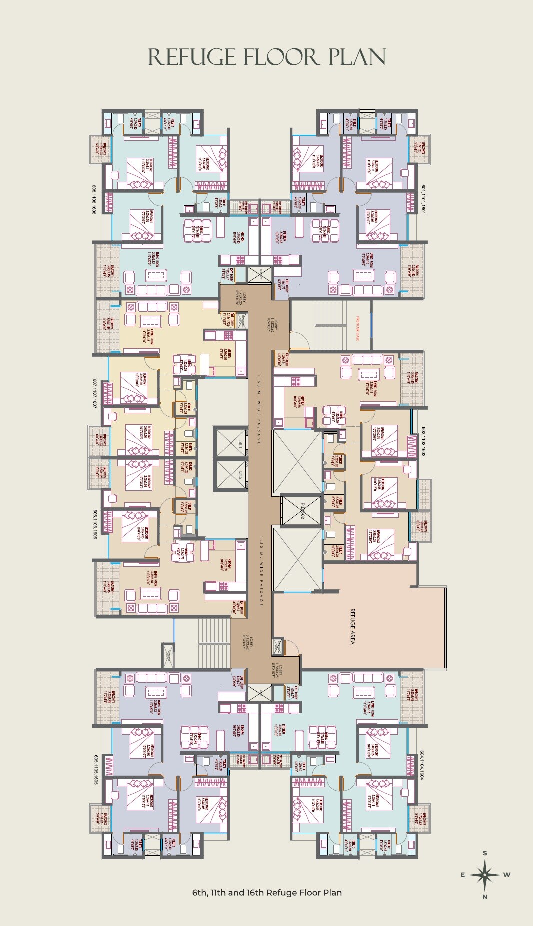 Sonai Clara Floor Plans