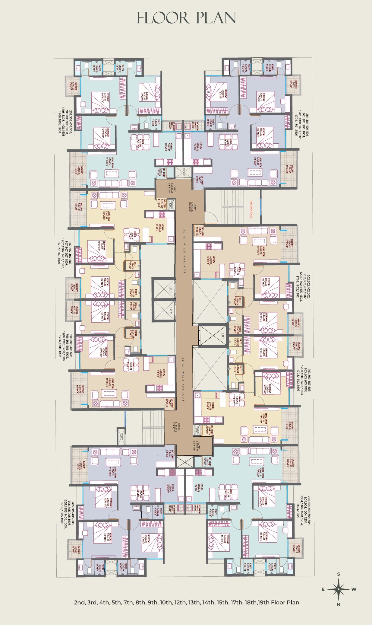 Sonai Clara Floor Plans