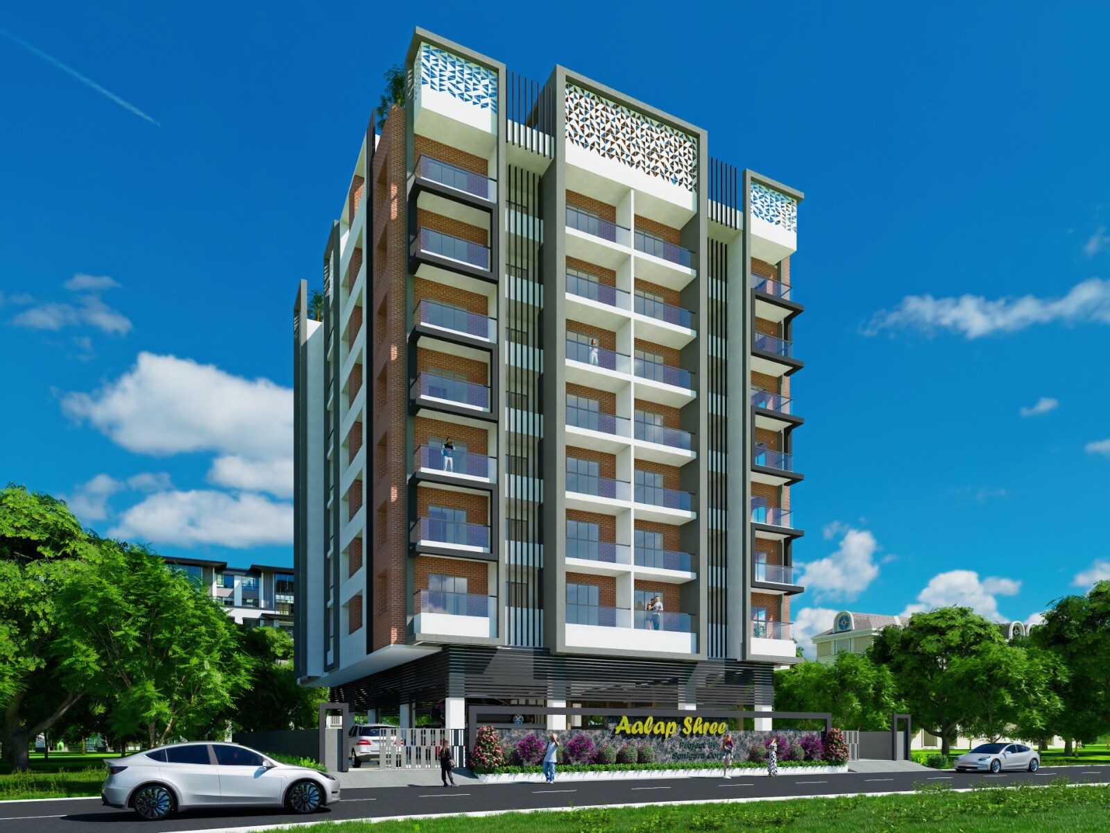 Sonigara Alapshree Apartment Exteriors