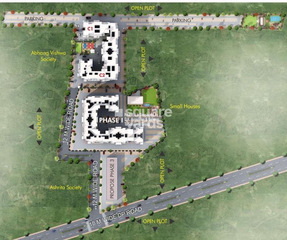 sonigara blue dice phase 2 project master plan image1