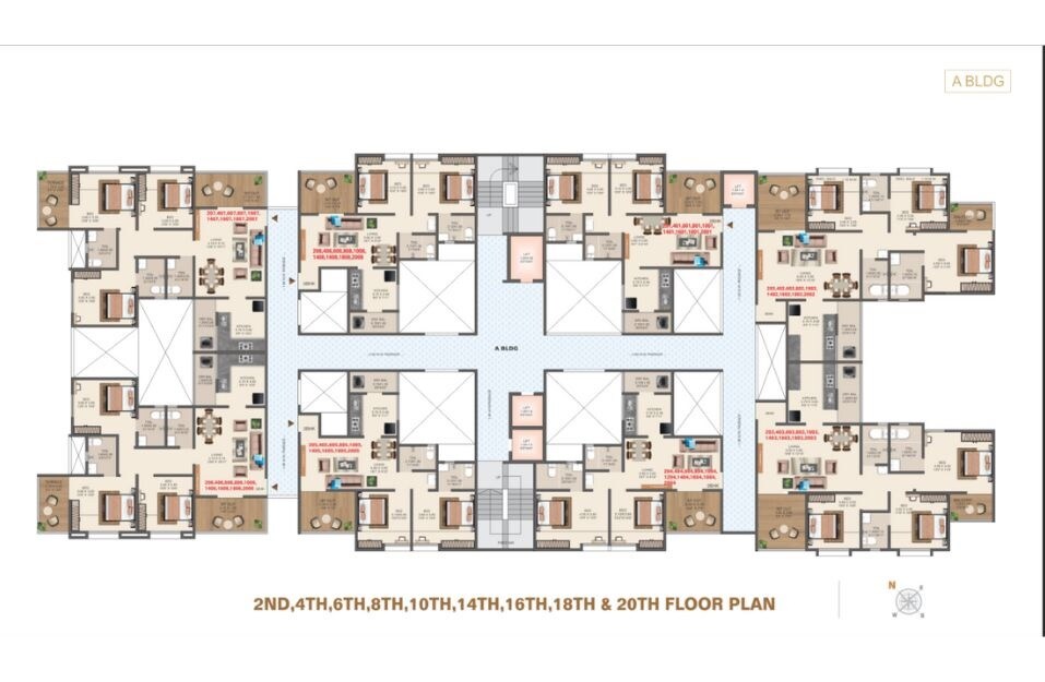 Sonigara Concord Floor Plans 1