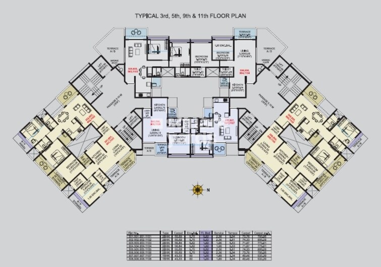 Sonigara Omega Paradise Floor Plans 3