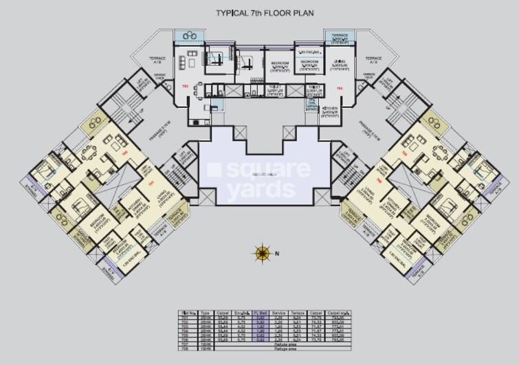 Sonigara Omega Paradise Floor Plans 4