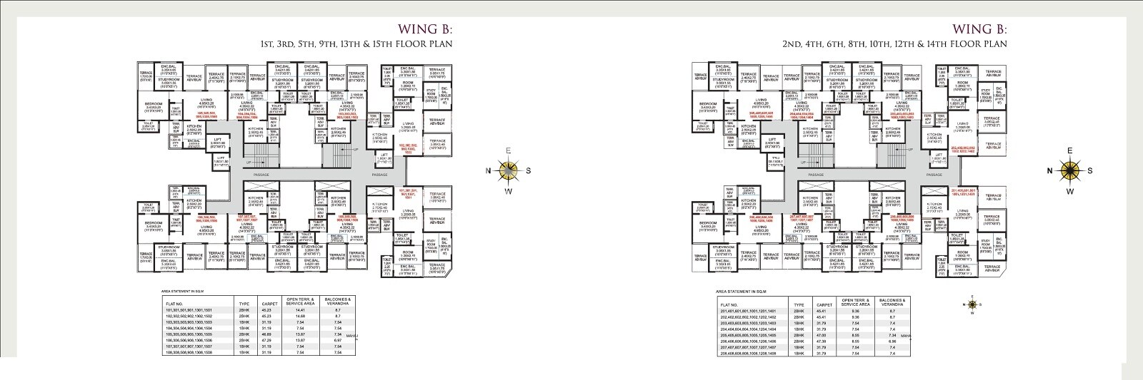 Sonigara Presidency Floor Plans 4