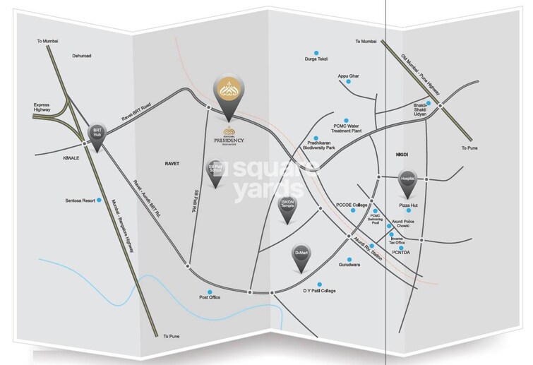 Sonigara Presidency Location Image