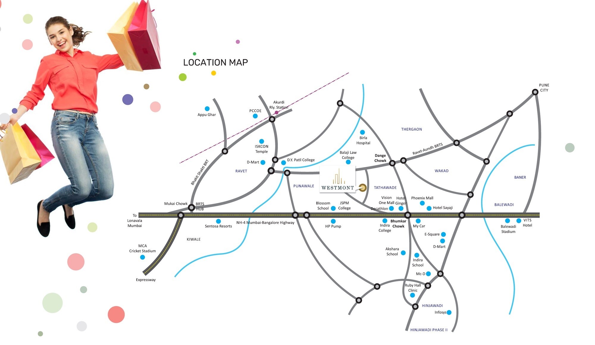 Sonigara Westmont Location Image